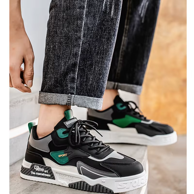Baskets pour hommes chaussures de Skateboard de mode chaussure vulcanisée de créateur