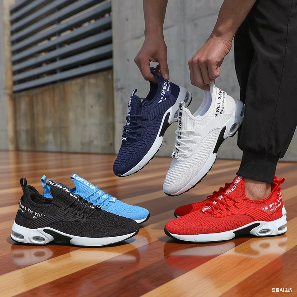 Chaussures De sport à semelles épaisses pour hommes