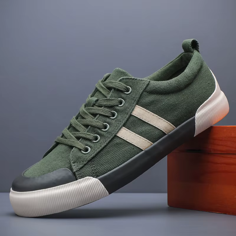 Chaussures de skate en toile pour hommes