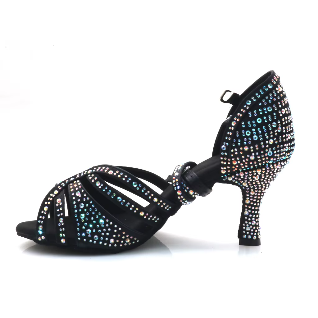 LOOGTSHON Chaussures de jazz à la mode pour femmes avec talon plateforme