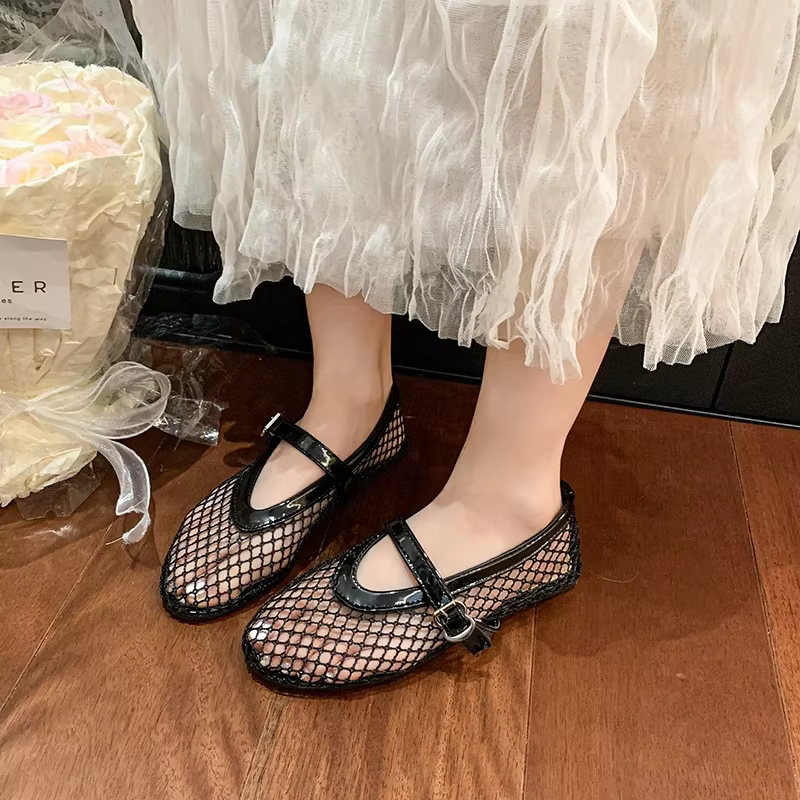 Chaussures de Ballet en maille pour femmes