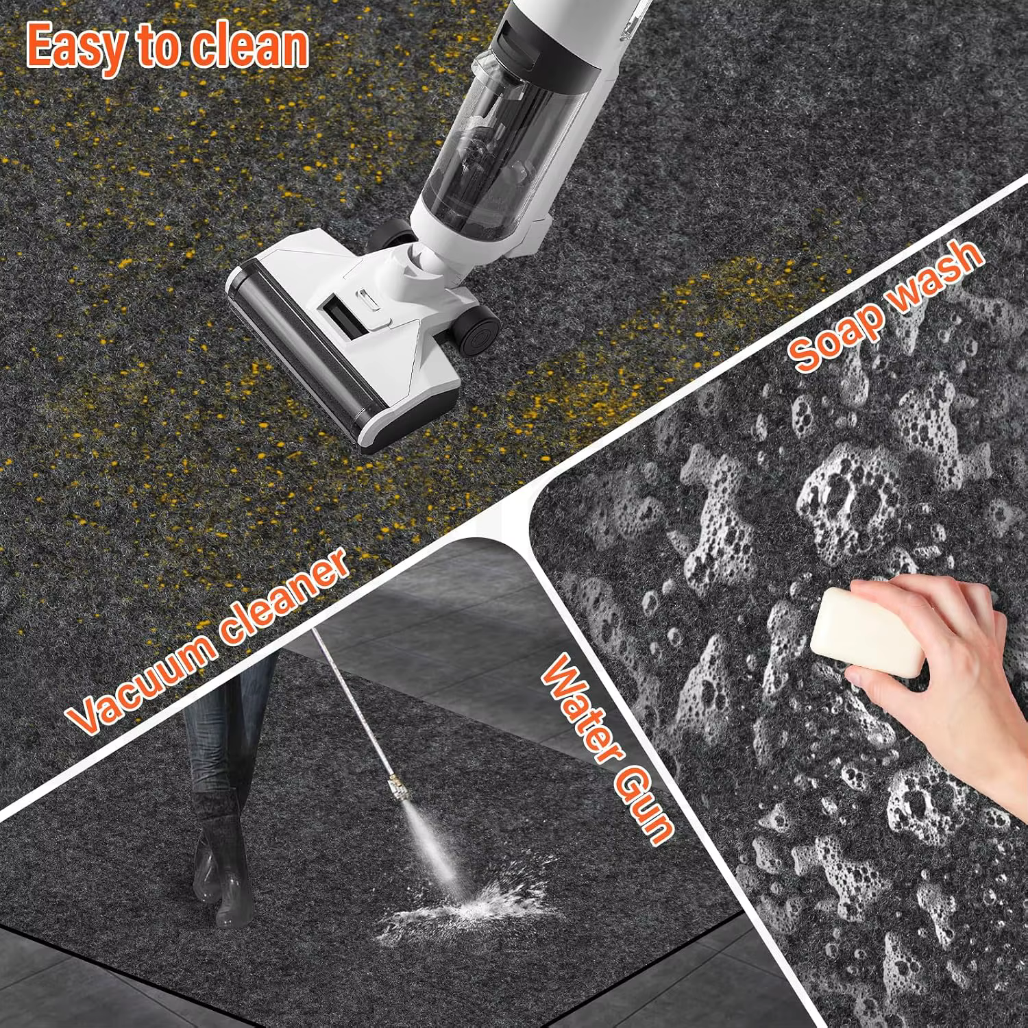 Tapis de protection pour garage, tapis anti-déversement d'huile de qualité supérieure pour sous la voiture, hautement absorbant, protège le sol des gouttes d'huile, des déversements et des taches
