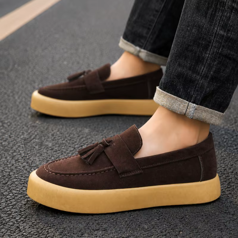 Nouvelles chaussures en cuir pour hommes