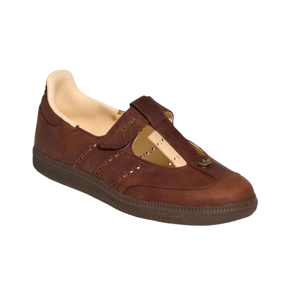 adidas Originals Samba Jane Chaussures Mary Jane Marron HP7130