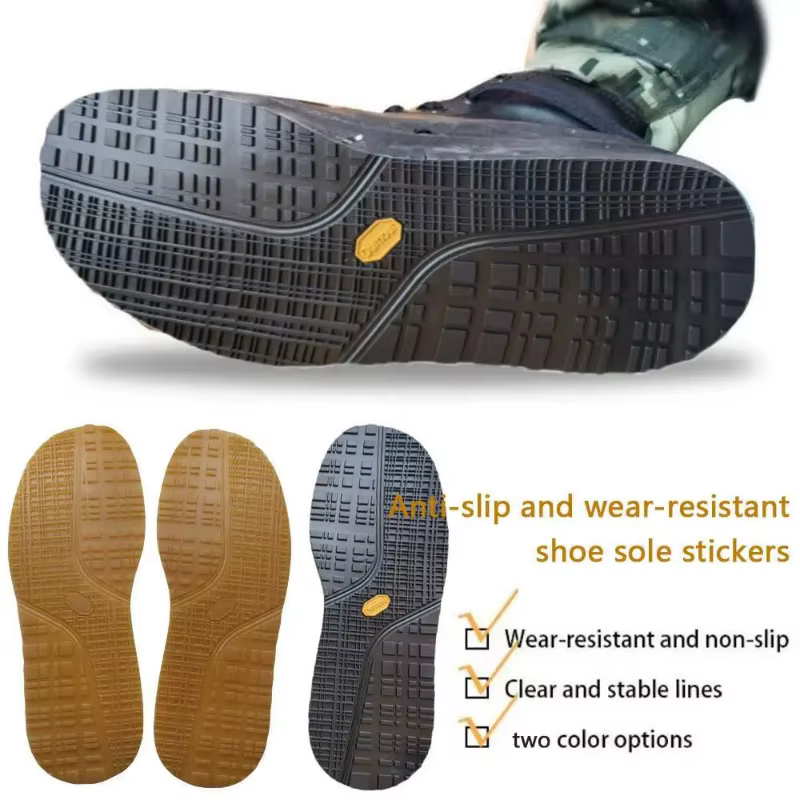 Semelles de chaussures en caoutchouc antidérapantes pour baskets