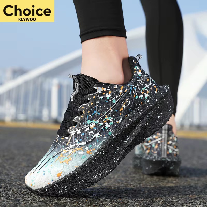 Chaussures de course avec plaque en carbone