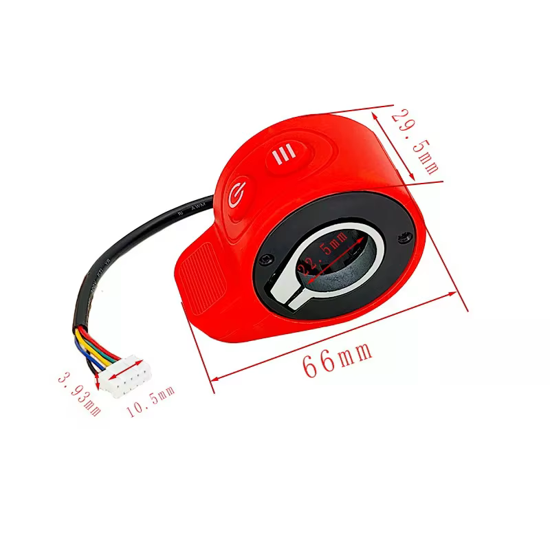Accessoire pour scooter électrique HX X6 X7 X8 X9 : accélérateur au doigt 1 pièce