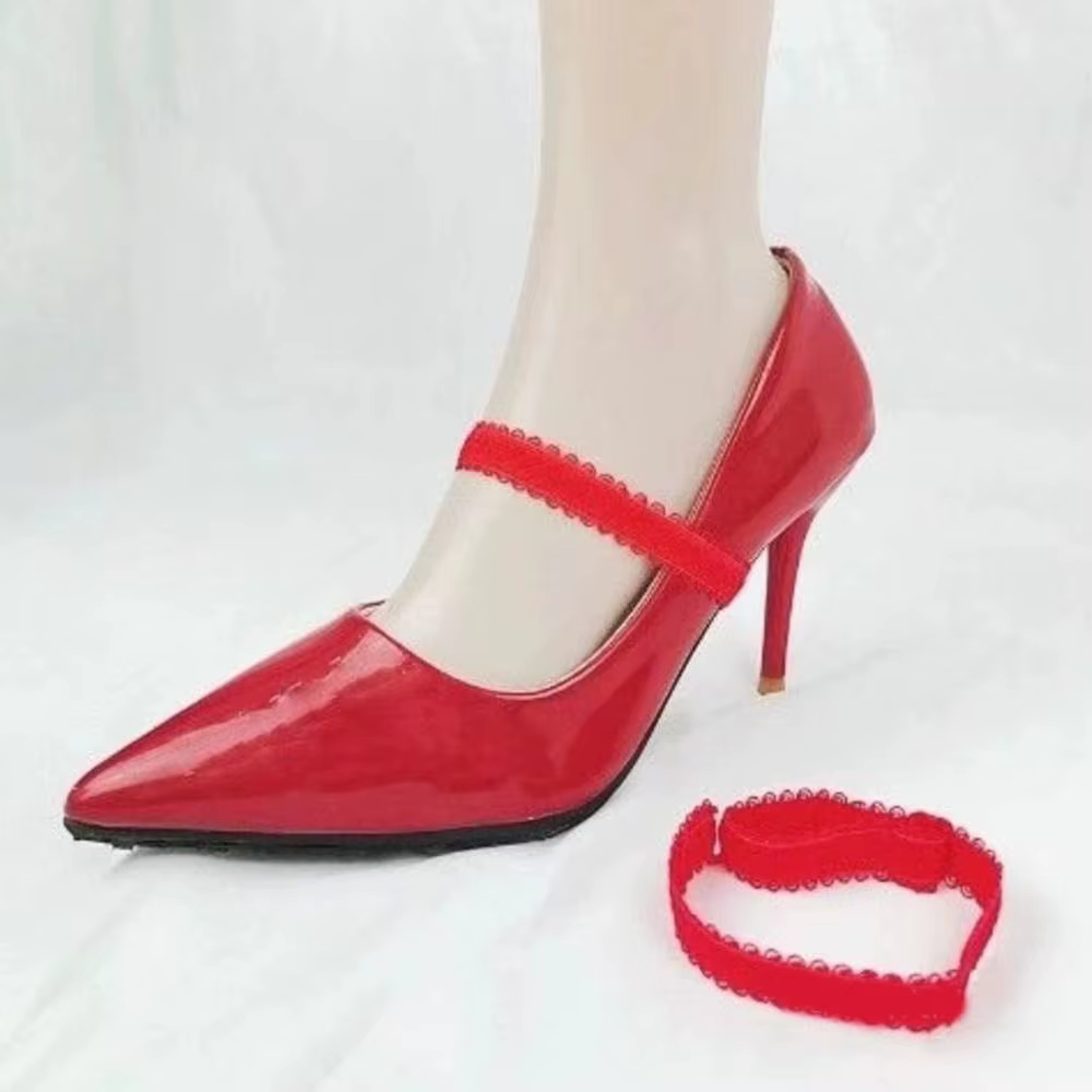 Ceinture de chaussure de rinçage en dentelle pour femme