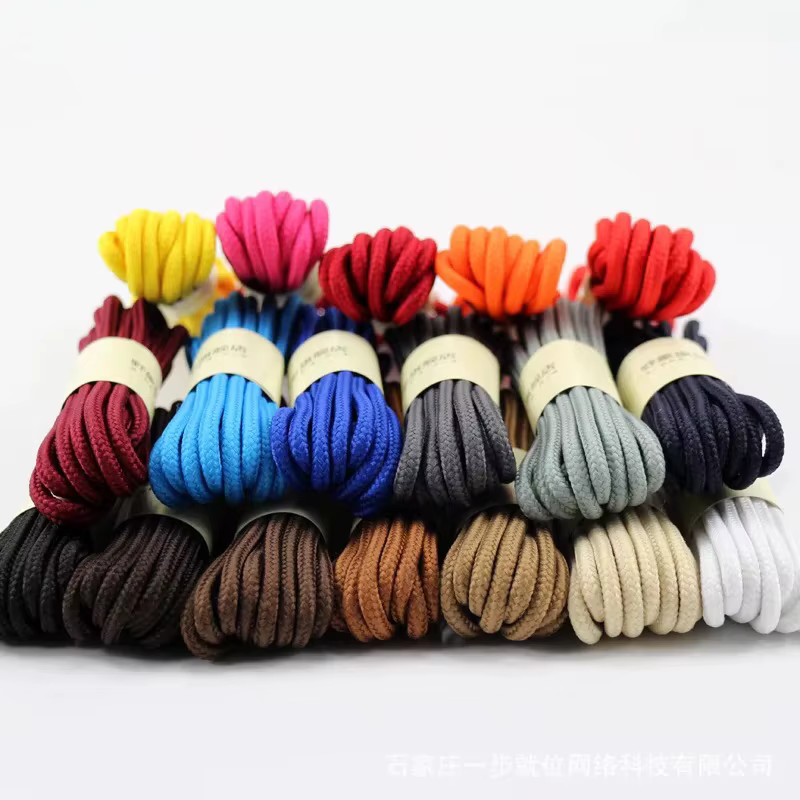 Lacets ronds classiques en Polyester Durable