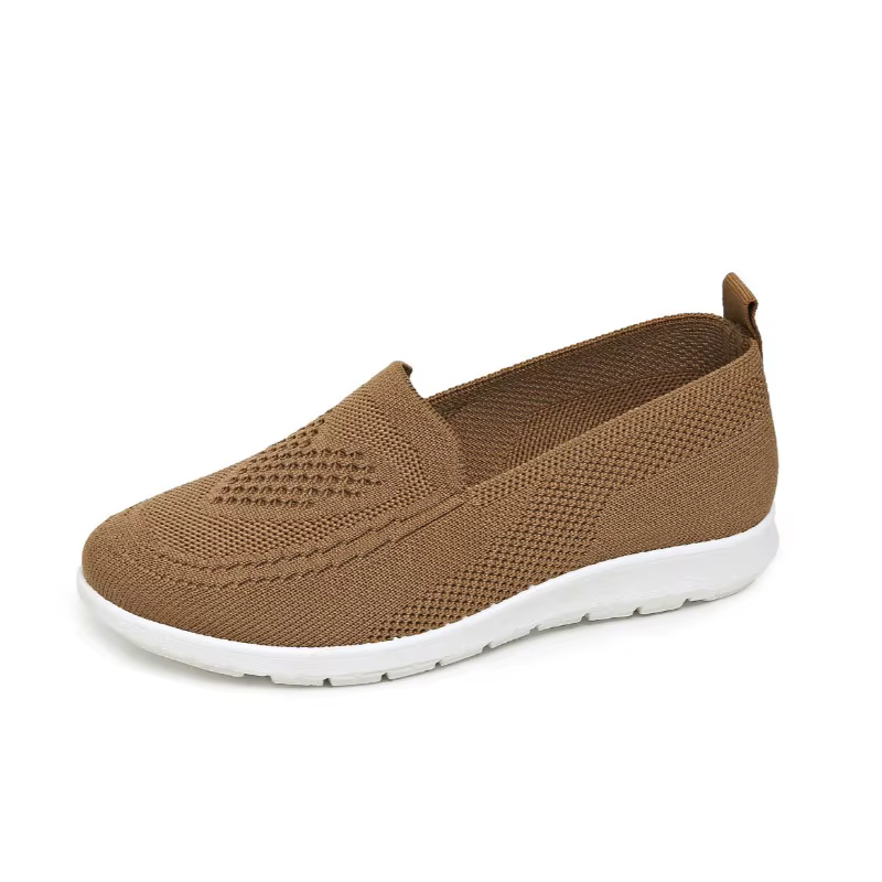 ​ Chaussures pour femmes printemps été décontracté respirant semelle épaisse plat pas cher