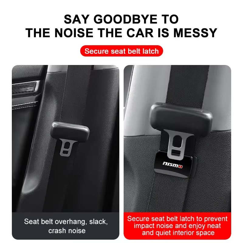 Support de ceinture de sécurité magnétique pour l'intérieur de la voiture, stabilisateur, accessoire automobile pour Nissan Nismo X-trail Almera Qashqai Tiida Teana