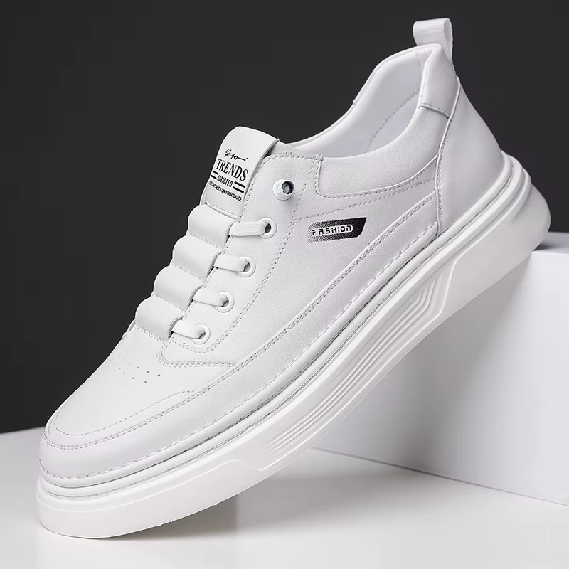 Chaussures décontractées en cuir PU pour hommes