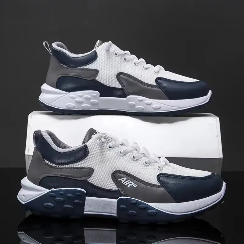 Semelle épaisse hommes baskets mode homme chaussure polyvalente vulcanisée
