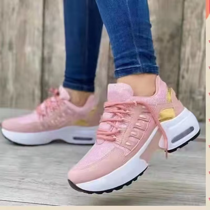 Nouvelles baskets décontractées pour femmes 2026 à lacets