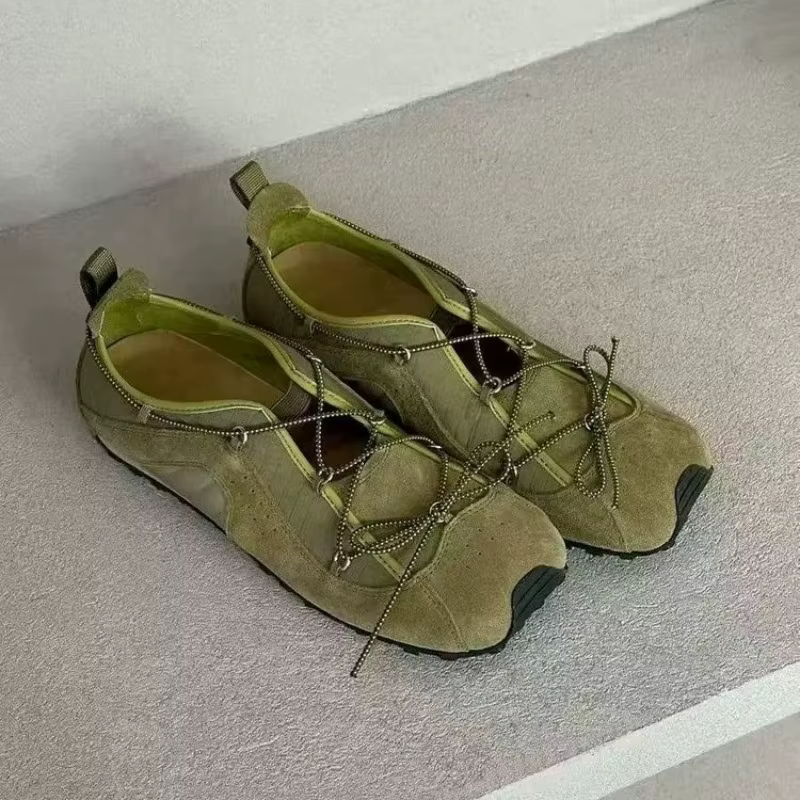 Chaussures décontractées vintage au design de niche