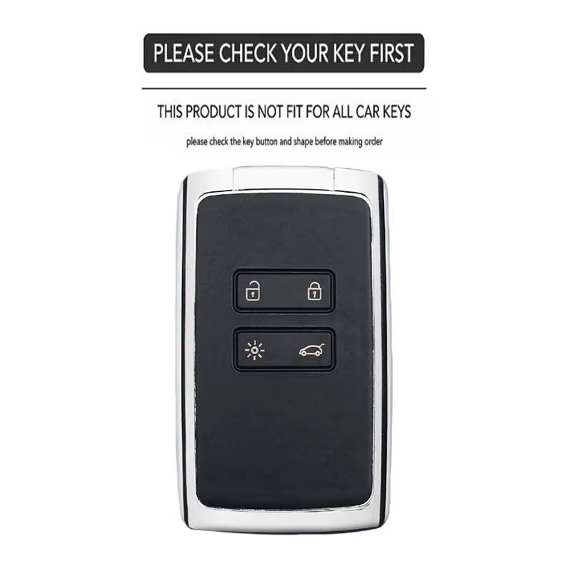 Housse de protection pour clé de voiture en cuir, accessoires pour Renault Megane Austral Kadjar Clio Captur Arkana Koleos Zoe Scenic Dacia Sand