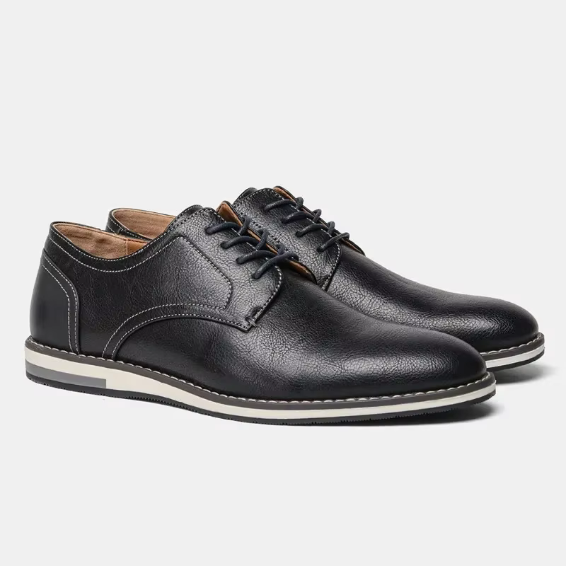 Hommes baskets à la mode chaussures en cuir confortables 2025