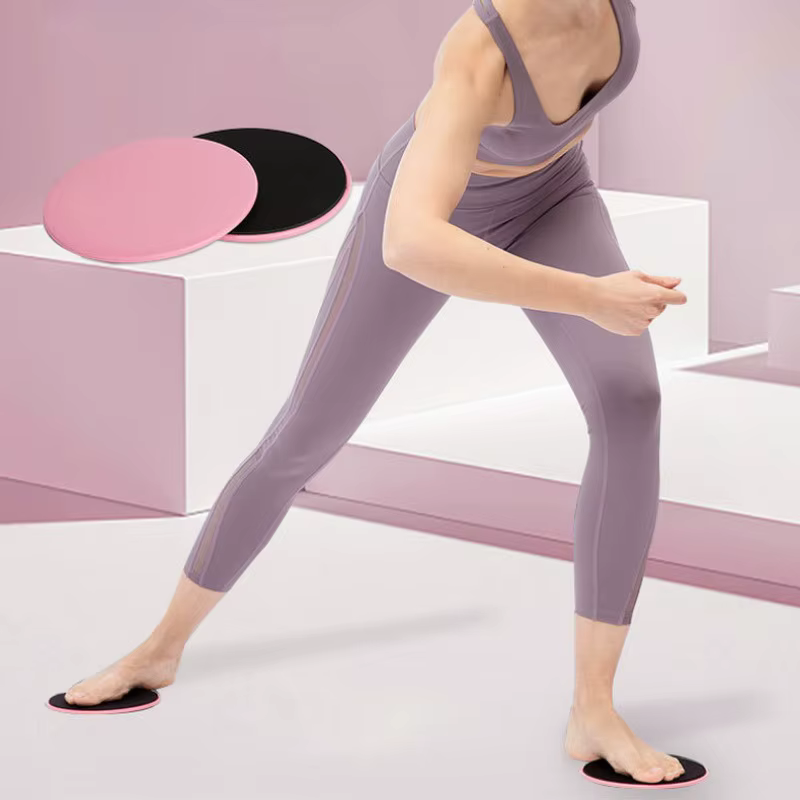 Accessoires de yoga : blocs de yoga, plaque de glisse pour les pieds, plaque de glisse pour abdominaux et coordination des membres, tapis de glisse, équipement de Pilates