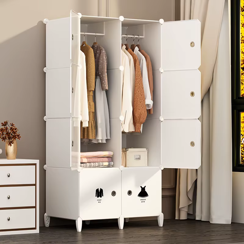 Chambre enfants armoire détachable stockage esthétique pliant garde-robe petit Portable Guarda Roupas Portatil E Dobravel meubles