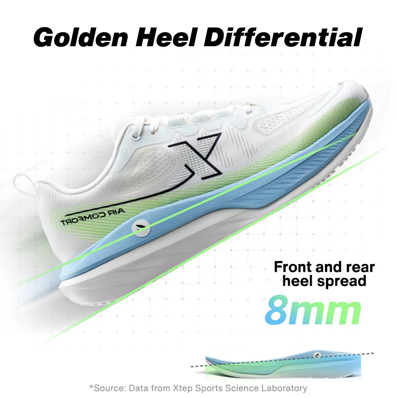 Xtep Cloud DC chaussures de course pour hommes printemps