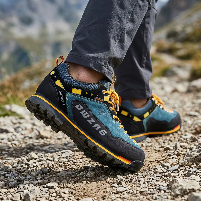Chaussures de randonnée en plein air pour hommes, bottes antidérapantes, légères, respirantes, résistantes à l'usure, à la mode, confortables, chaussures de sport décontractées pour hommes