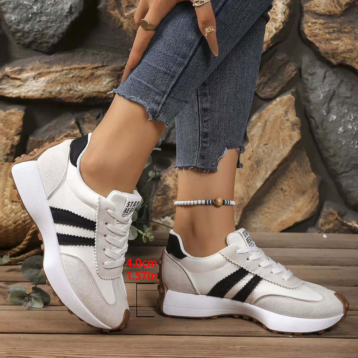 Nouveau 2025 femmes grosses baskets plate-forme décontracté à la mode