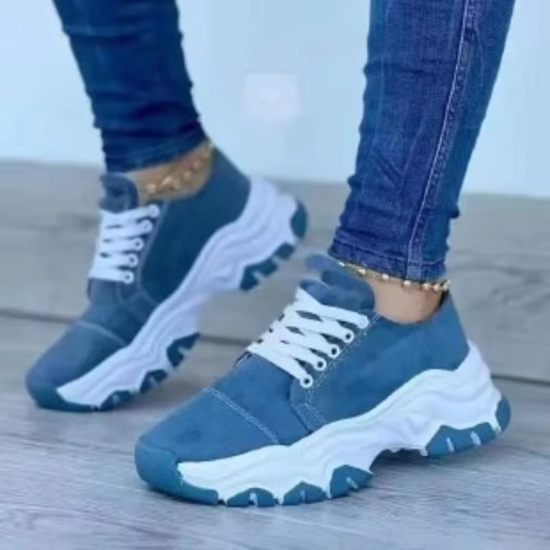 Femmes chaussures vulcanisées plate-forme