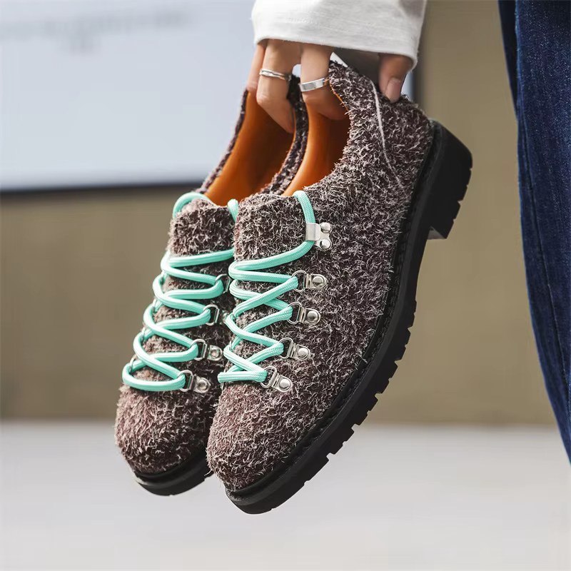 Chaussures en cuir décontractées pour hommes