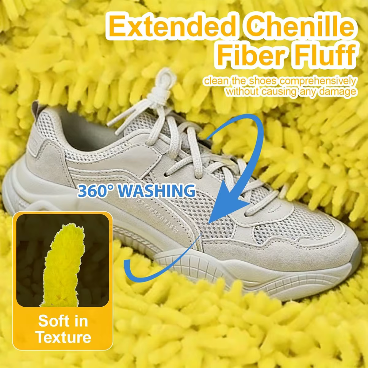 Sac de lavage protecteur pour chaussures et baskets