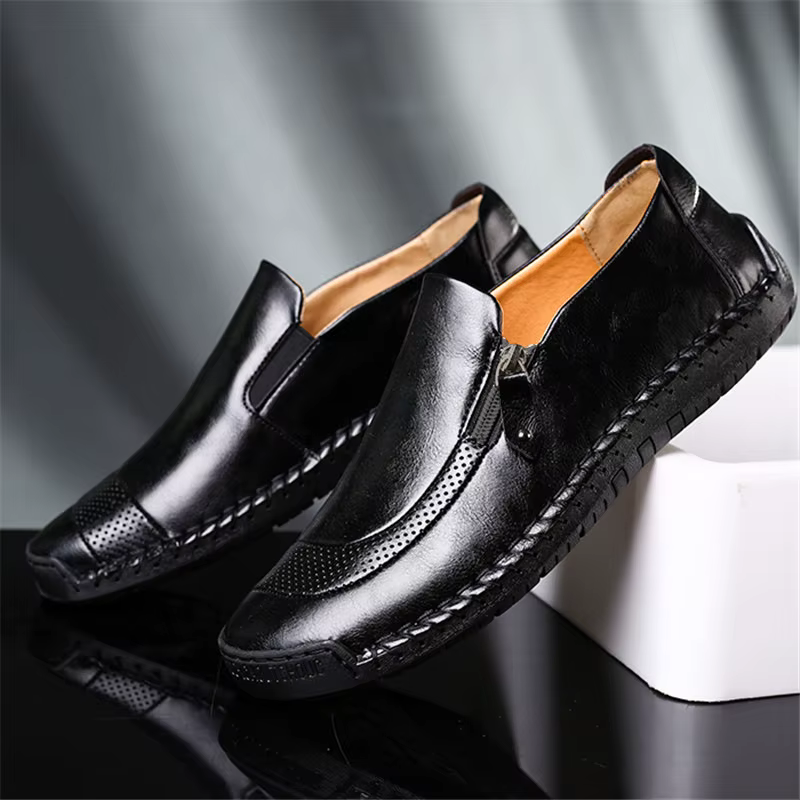 Chaussures en cuir faites à la main pour hommes