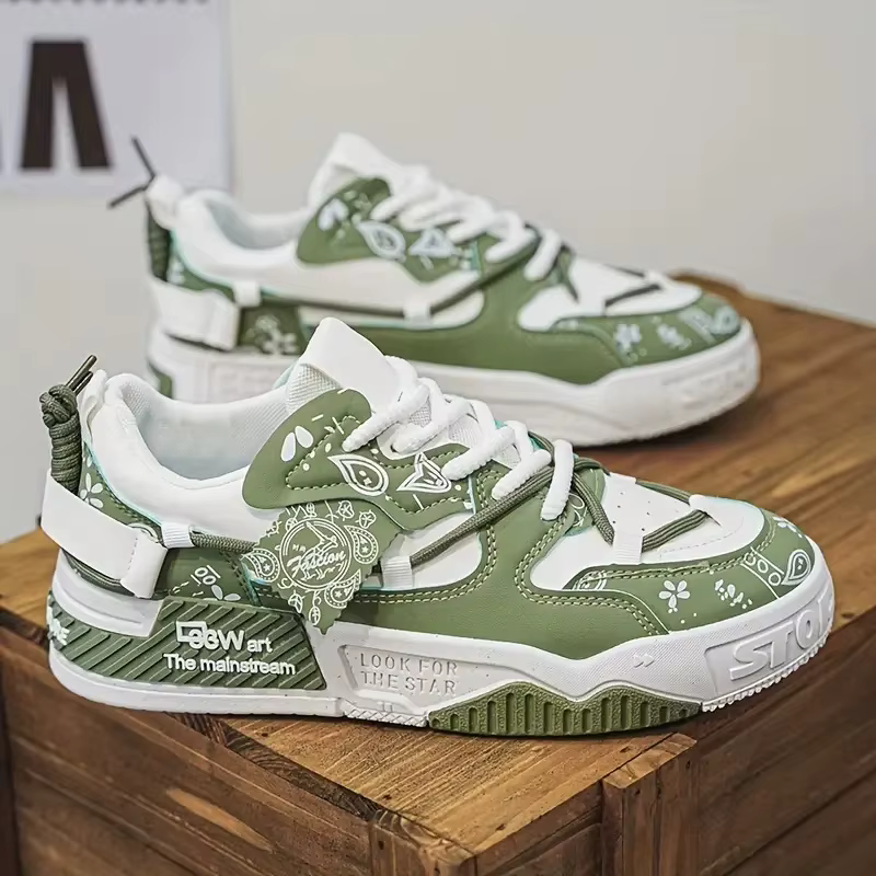 Chaussures de skate rétro classiques pour hommes