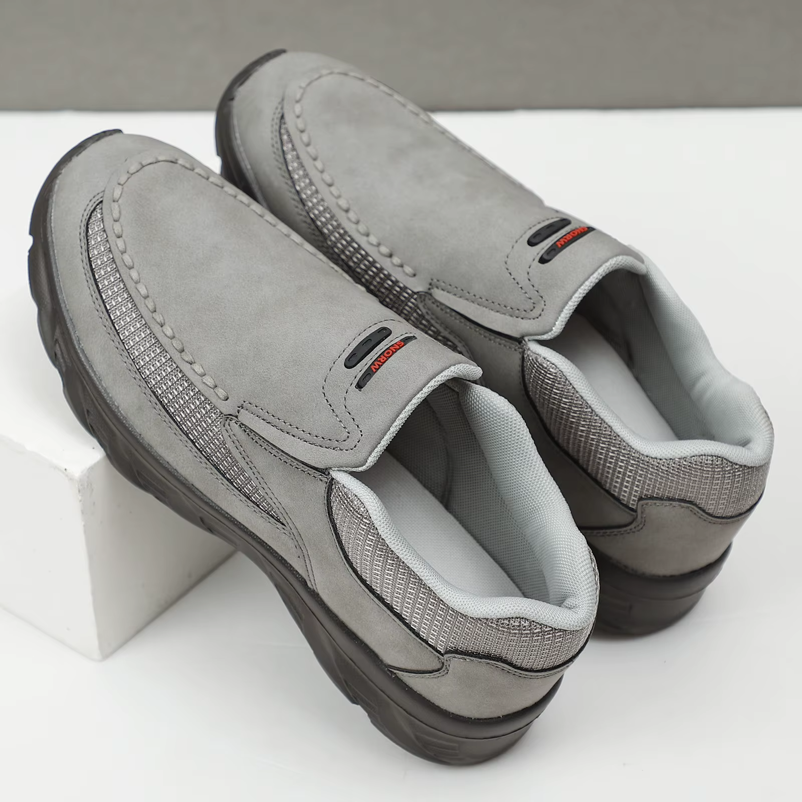 Hommes baskets mocassins légers sans lacet chaussures décontractées