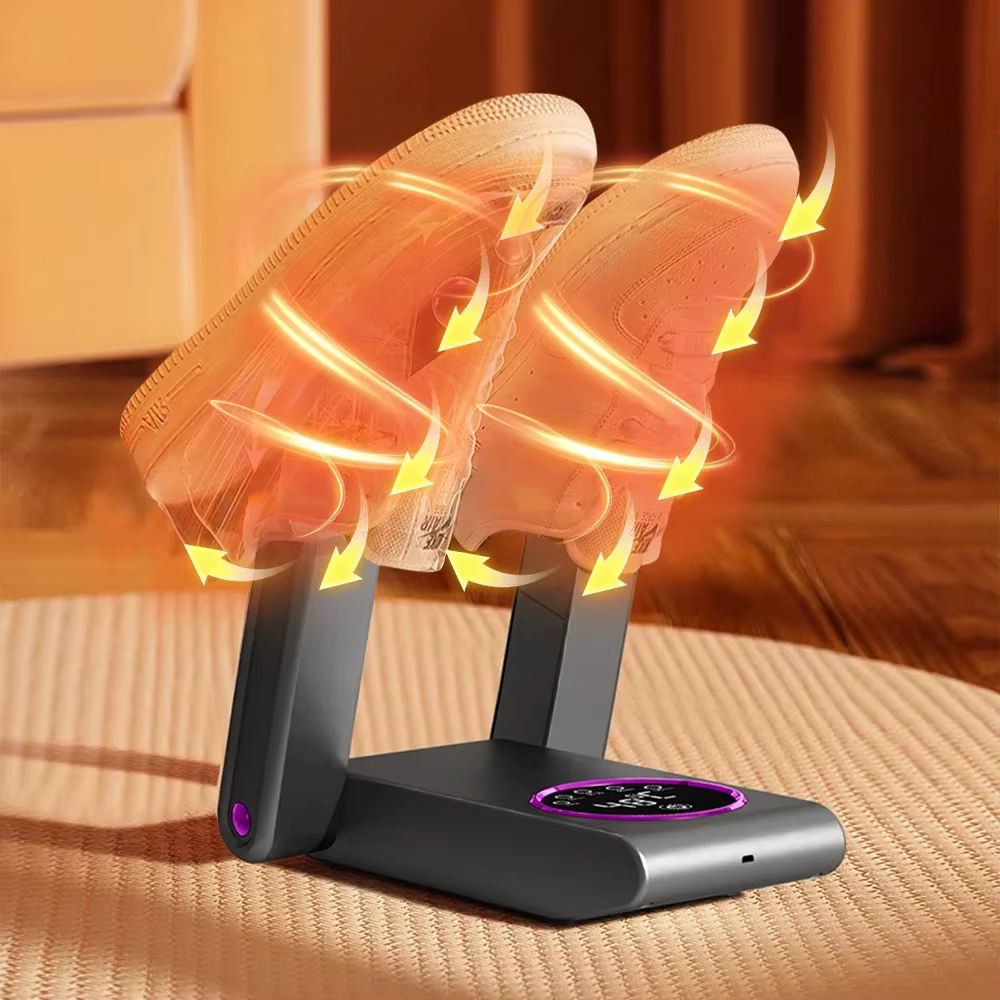 Sèche-chaussures électrique séchage rapide désodorisant lumière UV stérilisation
