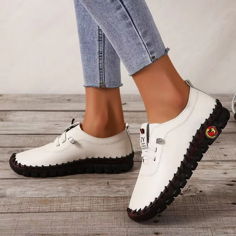 Chaussures de course en cuir PU pour femmes