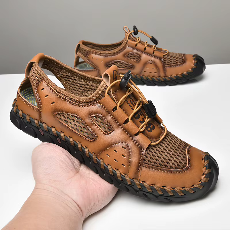 Baskets coordonnantes en maille respirante pour hommes