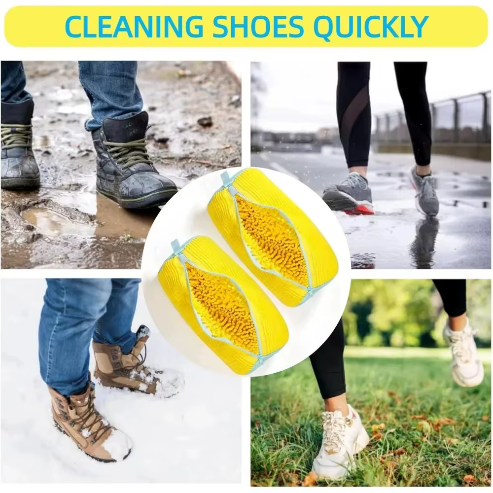 Sac de lavage rembourré pour chaussures