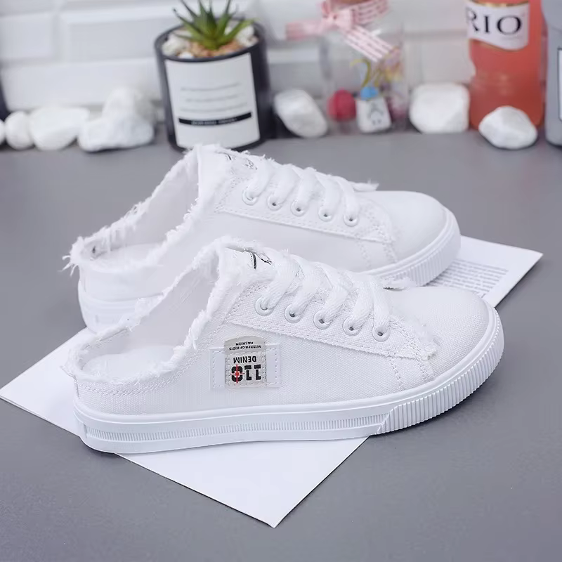 Femmes toile baskets printemps été décontracté bas Denim
