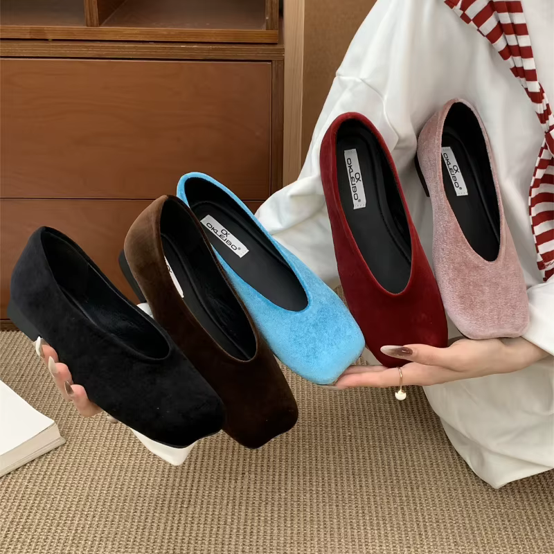 Nouvelles Chaussures Rétro pour Femme
