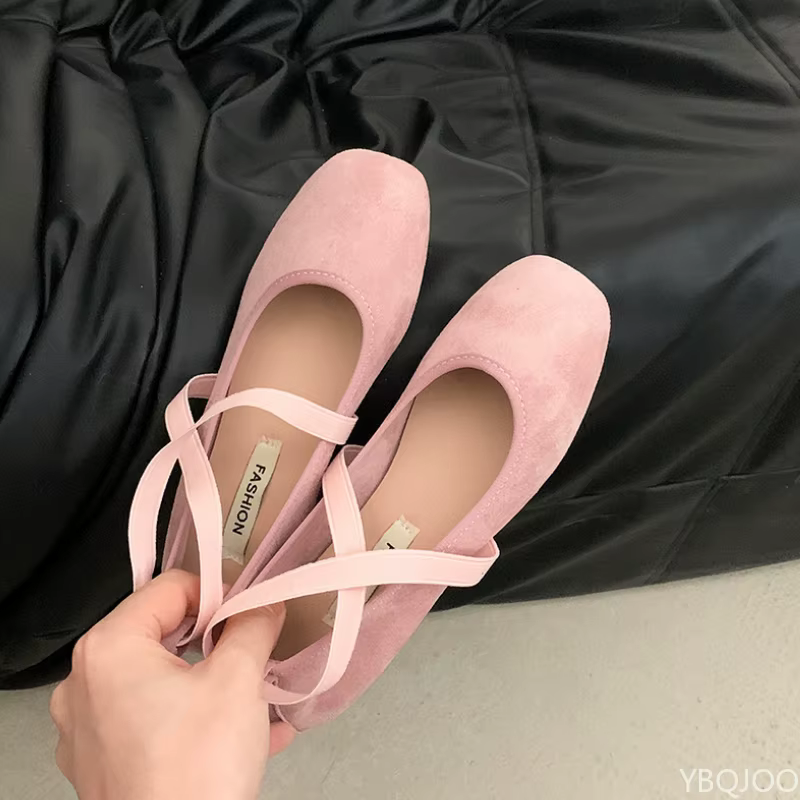 Chaussures plates de ballet pour femmes