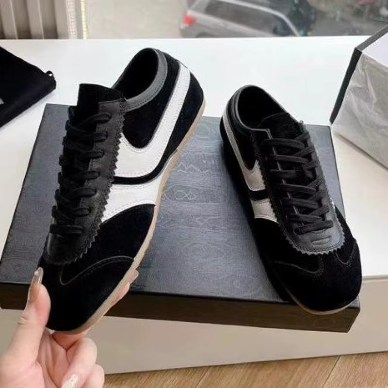 Chaussures d'entraînement allemandes femmes 2026 été plat à lacets Forrest Gump
