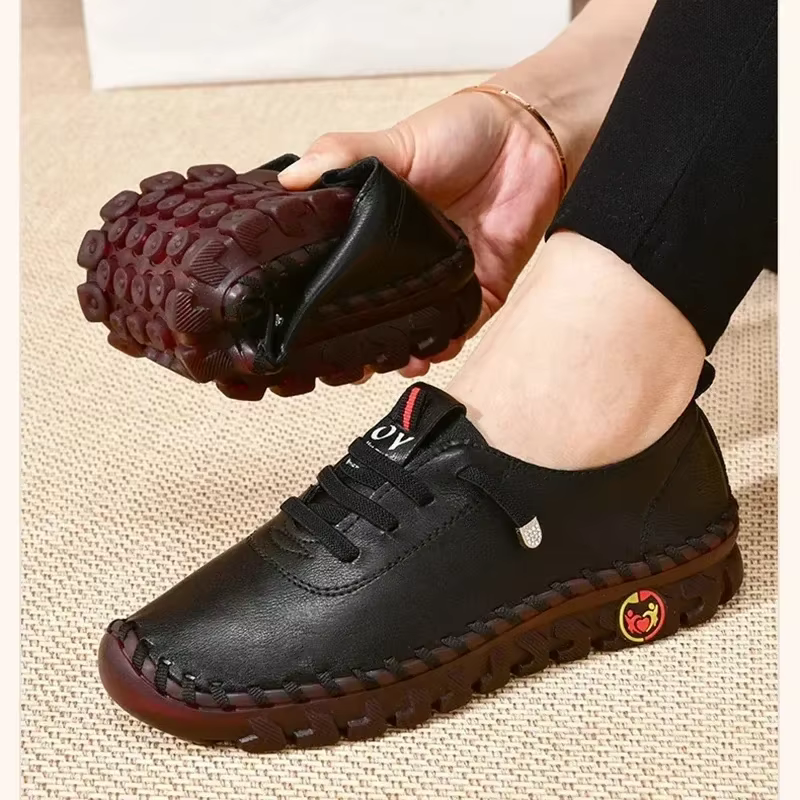 Chaussures de course en cuir PU pour femmes