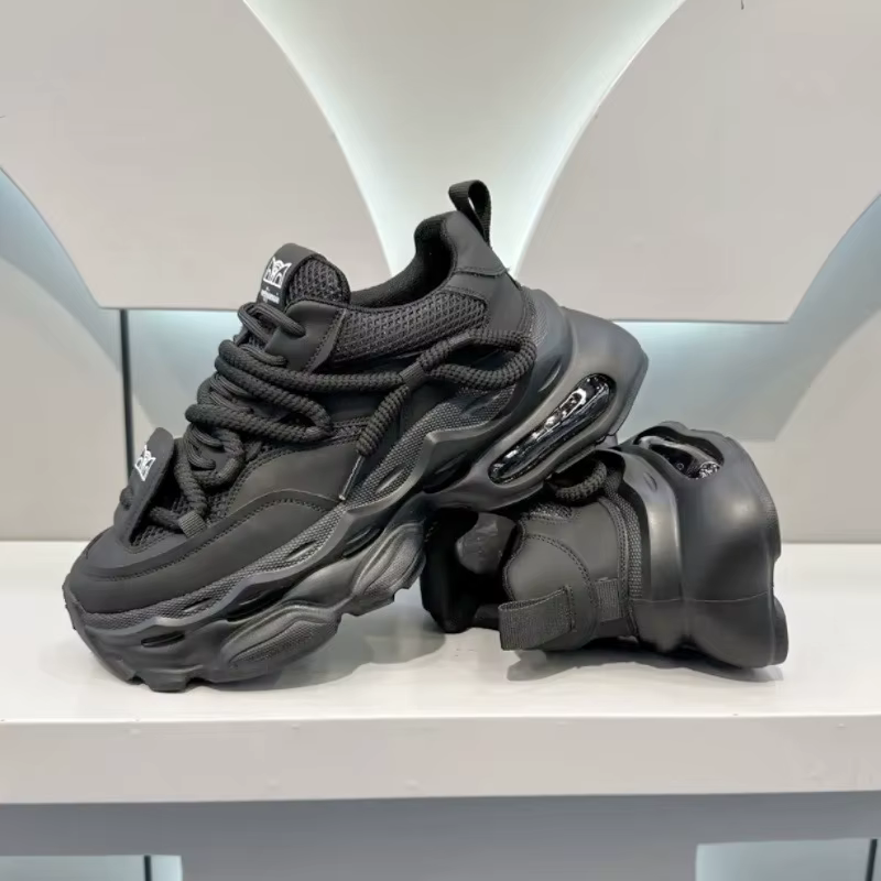 Nouvelles chaussures pour hommes à prix réduits semelles épaisses grandes