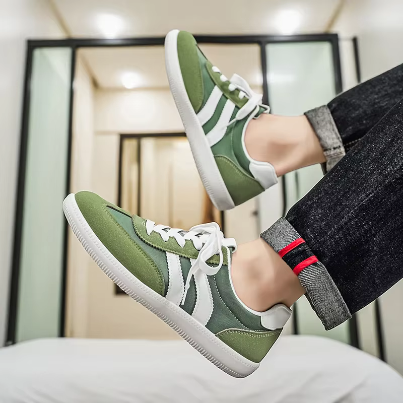 Baskets décontractées bleues tendance pour hommes