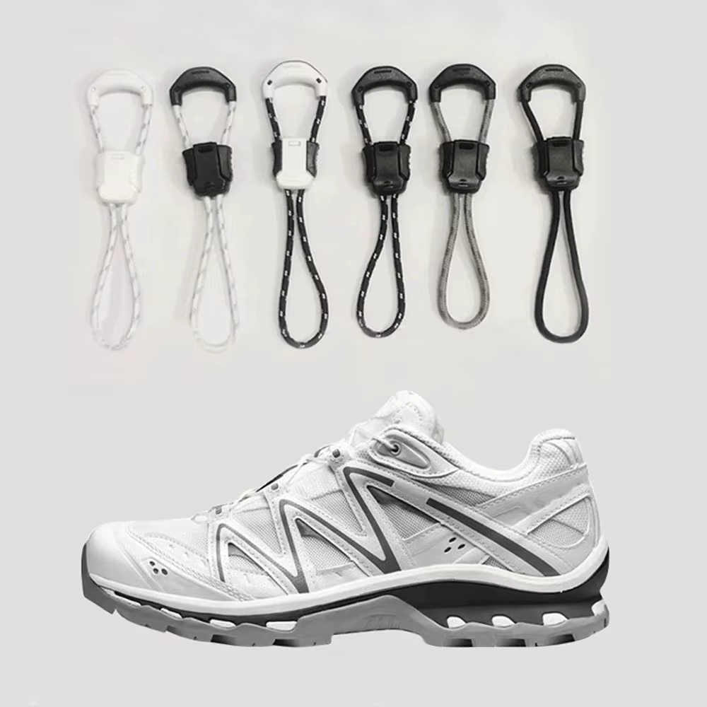 Lacets de tennis ronds sans attaches