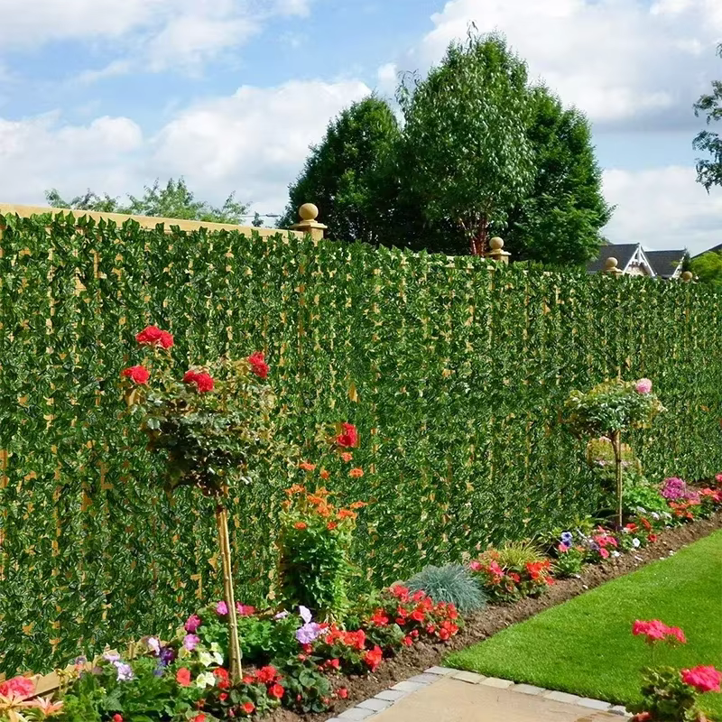 Clôture en fausses feuilles de lierre, 300x50cm, panneau de haies artificielles, écran de clôture de confidentialité pour jardin extérieur, Patio, porche, terrasse, balcon, décoration
