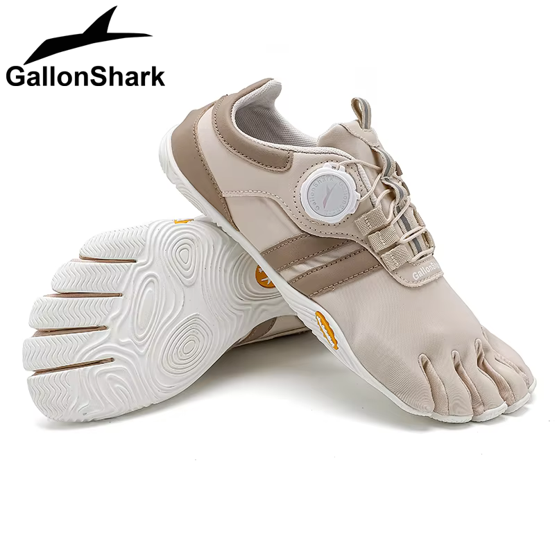 Chaussures pieds nus à lacets rapides GallonShark pour hommes et femmes