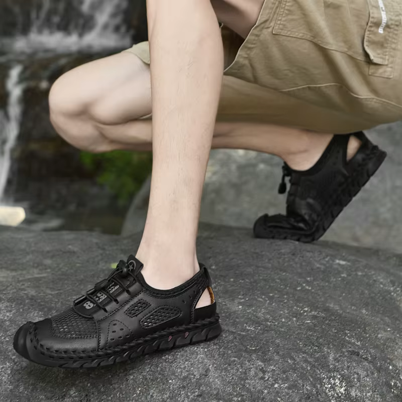 Baskets coordonnantes en maille respirante pour hommes