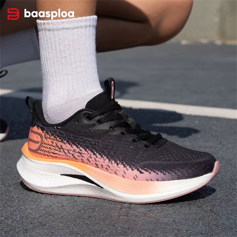 Baasploa – chaussures de course professionnelles à plaque de carbone pour femmes