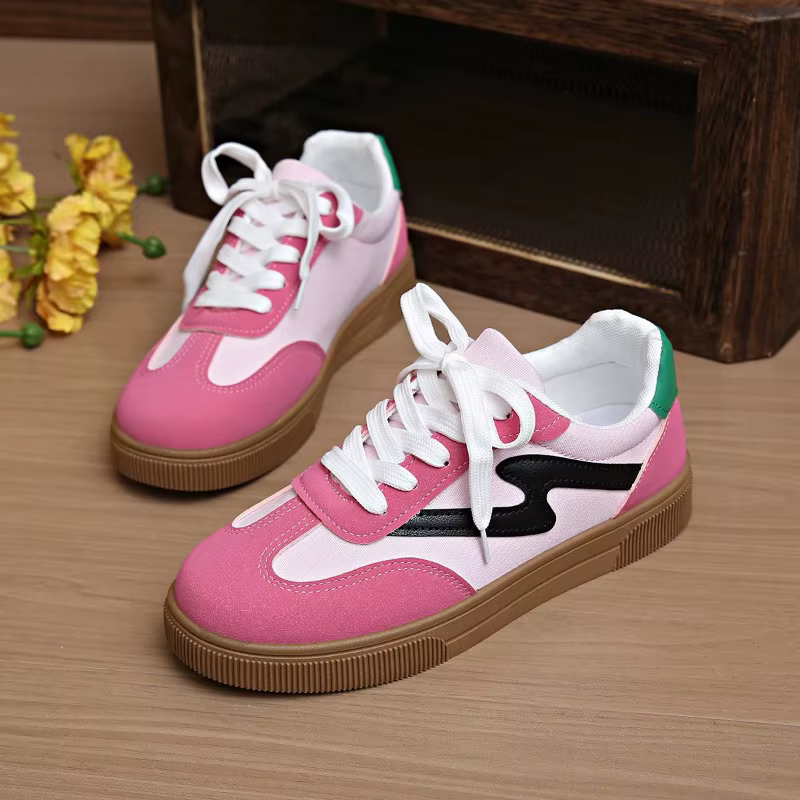 Baskets de tennis plates pour femmes