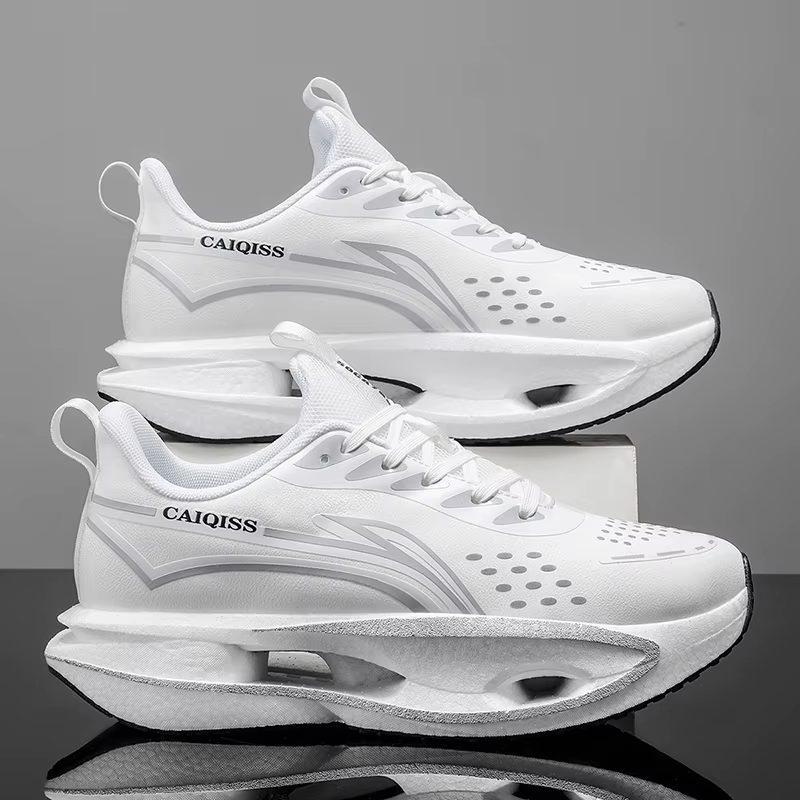 Sneakers classiques unisexes à tige basse - Matériaux synthétiques confortables et respirants
